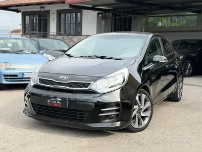 Usata Kia Rio 90 CV (66 kW) 2016 Nero Utilitaria