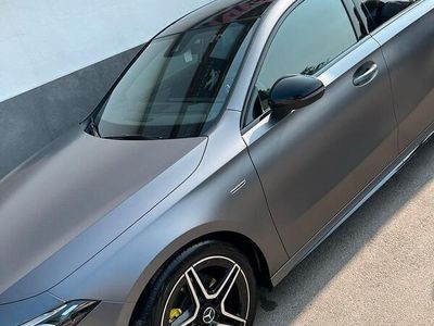 Usata Mercedes A180 AMG 121 CV (88 kW) 2021 Grigio Utilitaria