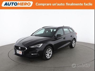 Usata Seat Leon Style 150 CV (110 kW) 2021 Nero Station wagon