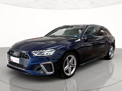Usata Audi A4 S-Line 204 CV (150 kW) 2024 Blu navarra metallizzato Station wagon