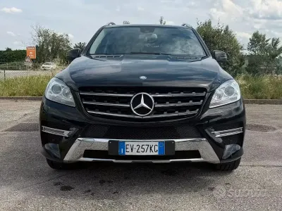 Usata Mercedes ML250 204 CV (150 kW) 2014 Nero SUV