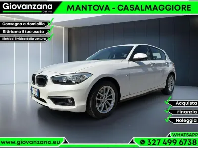 Usata BMW 118 Advantage 136 CV (100 kW) 2018 Bianco Berlina