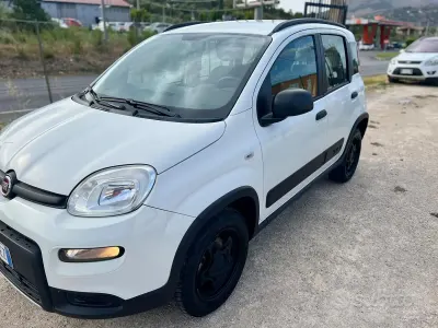 Usata Fiat Panda 4x4 S 84 CV (61 kW) 2020 Bianco Utilitaria