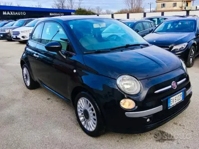 Usata Fiat 500 Lounge 69 CV (50 kW) 2014 Nero Berlina