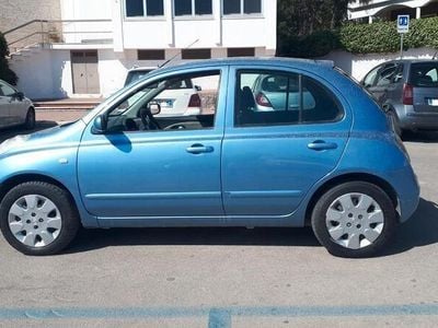 Usata Nissan Micra Acenta 86 CV (63 kW) 2006 Blu Utilitaria