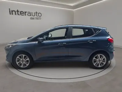 Usata Ford Fiesta Titanium 75 CV (55 kW) 2022 Chrome blu Utilitaria