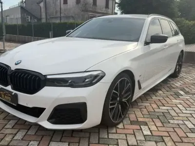 Usata BMW 540 M Sport 340 CV (250 kW) 2021 Bianco Station wagon