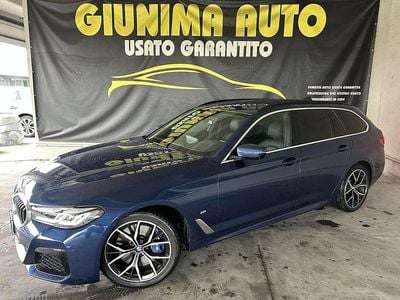 Usata BMW 540 M Sport 333 CV (244 kW) 2021 Blu Station wagon