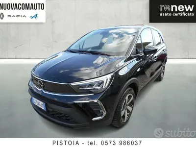 Usata Opel Crossland Edition 83 CV (61 kW) 2021 Nero SUV