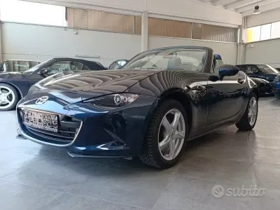 Usata Mazda MX5 Exclusive-Line 132 CV (97 kW) 2023 Bluazzurro Cabrio