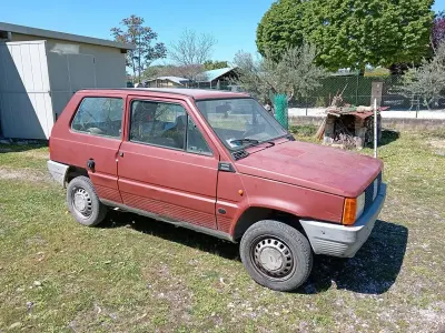 Usata Fiat Panda 1985 Rosso Utilitaria