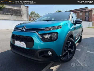 Usata Citroën C3 PureTech 82 CV (60 kW) 2022 Verde Utilitaria