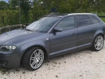 Usata Audi A3 Sportback S-Line 105 CV (77 kW) 2006 Grigio Utilitaria