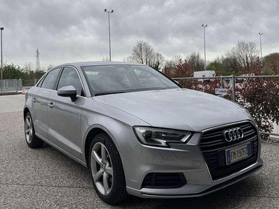 Usata Audi A3 Business 110 CV (80 kW) 2017 Argento Berlina