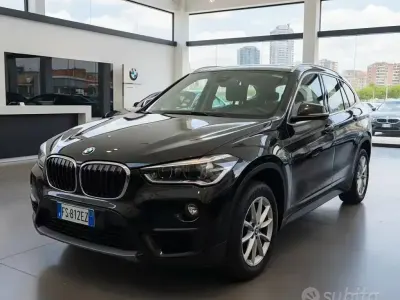 Usata BMW X1 Advantage 150 CV (110 kW) 2018 Bianco SUV