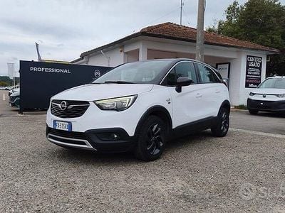Usata Opel Crossland X S 102 CV (75 kW) 2019 Bianco SUV