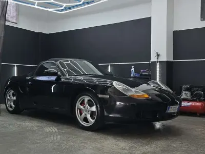 Usata Porsche Boxster 220 CV (161 kW) 2002 Nero Cabrio