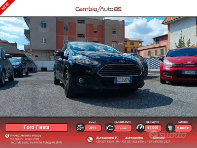 Usata Ford Fiesta Business Edition 75 CV (55 kW) 2014 Nero Utilitaria