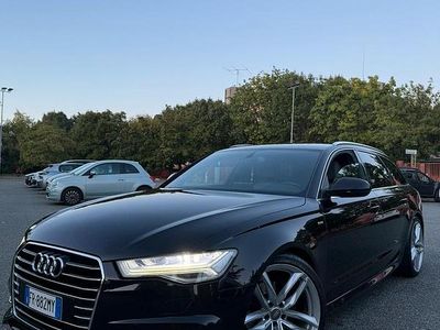 Usata Audi A6 190 CV (139 kW) 2015 Nero Station wagon