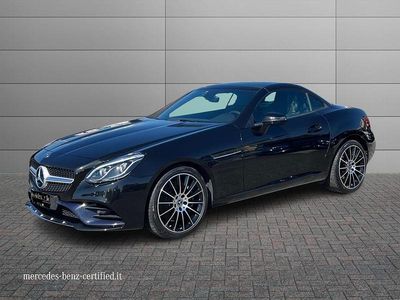 Usata Mercedes SLC180 AMG line 156 CV (114 kW) 2020 Nero Cabrio