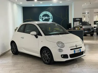 Brugt Fiat 500 S 69 HK (50 kW) 2014 Hvid Sedan