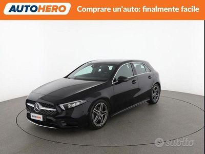 Usata Mercedes A180 Premium 115 CV (84 kW) 2019 Nero Berlina