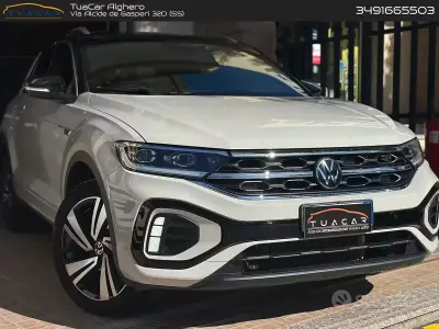 Usata VW T-Roc R-line 110 CV (80 kW) 2023 Beige SUV