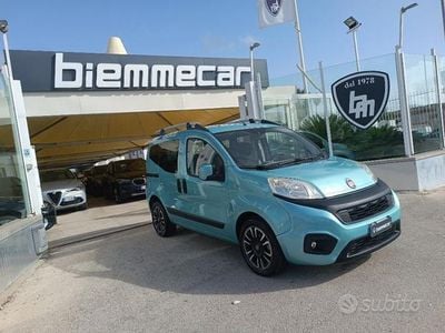 Usata Fiat Qubo Trekking 80 CV (58 kW) 2016 Azzurro metallizzato Monovolume