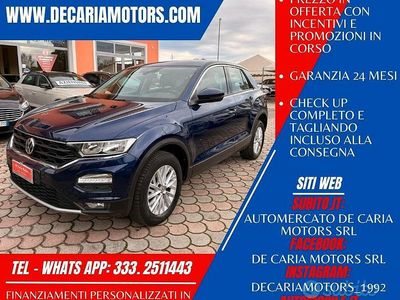 Usata VW T-Roc 116 CV (85 kW) 2020 Blu SUV