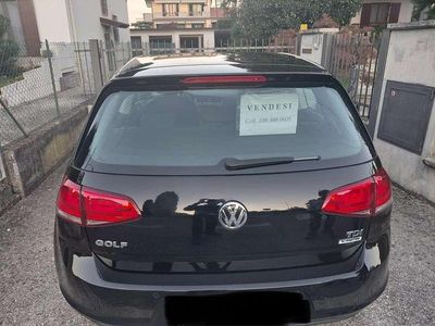 Usata VW Golf VII Trendline 90 CV (66 kW) 2015 Nero Berlina