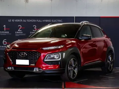 Usata Hyundai Kona Style 177 CV (130 kW) 2018 Rosso SUV