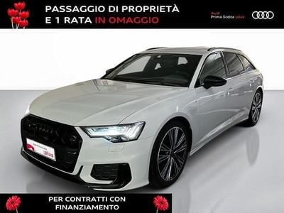 Usata Audi A6 S-Line 367 CV (269 kW) 2024 Bianco ghiaccio metallizzato Station wagon