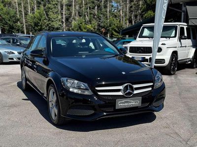 Usata Mercedes C180 Exclusive 116 CV (85 kW) 2016 Nero Station wagon