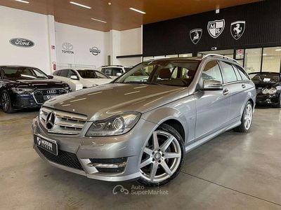 Usata Mercedes C300 Avantgarde 231 CV (169 kW) 2012 Grigio Station wagon