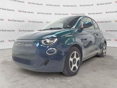 Usata Fiat 500e Action 42 kW (58 CV) 2022 Verde Berlina