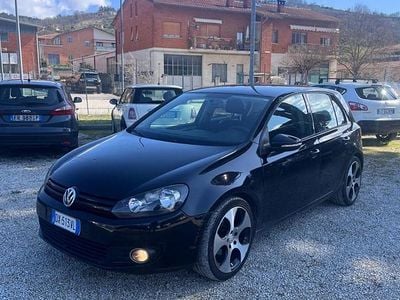 Begagnad VW Golf VI Highline 110 HK (80 kW) 2009 Svart Halvkombi