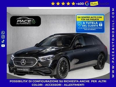 Usata Mercedes E220 Avantgarde 197 CV (144 kW) 2024 Nero Station wagon