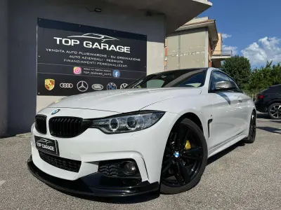 Usata BMW 420 Coupé M Sport 184 CV (135 kW) 2014 Grigio Coupé