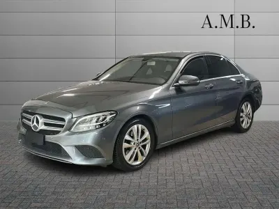 Usata Mercedes C220 194 CV (142 kW) 2019 Grigio Berlina