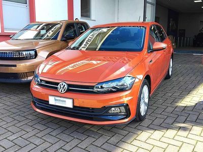 Usata VW Polo Highline 95 CV (69 kW) 2018 Arancione Utilitaria