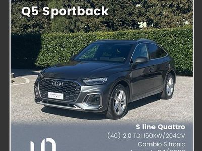 Usata Audi Q5 S-Line 204 CV (150 kW) 2022 Grigio scuro SUV