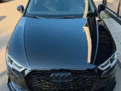 Usata Audi A3 S-Line 150 CV (110 kW) 2018 Nero Berlina