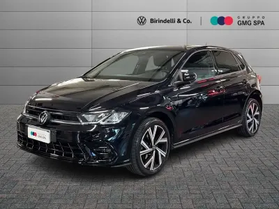 Usata VW Polo R-line 110 CV (80 kW) 2023 Nero Utilitaria