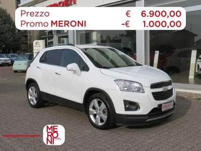 Usata Chevrolet Trax LTZ 140 CV (102 kW) 2014 Bianco SUV
