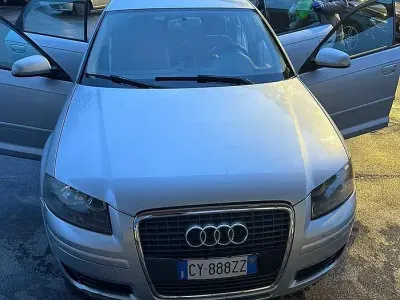Usata Audi A3 105 CV (77 kW) 2006 Grigio Utilitaria