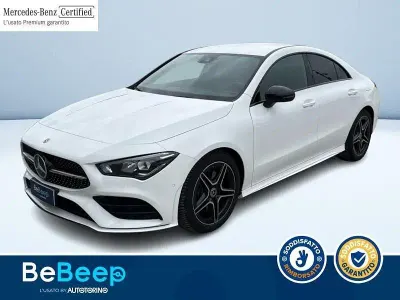 Usata Mercedes CLA200 Premium 150 CV (110 kW) 2023 Bianco pastello Coupé