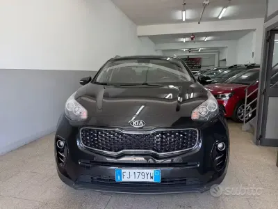 Usata Kia Sportage GT-Line 115 CV (84 kW) 2017 Nero SUV