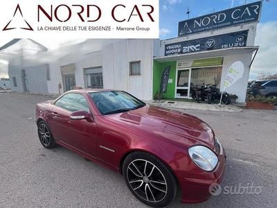 Usata Mercedes SLK200 163 CV (119 kW) 2020 Rosso Cabrio