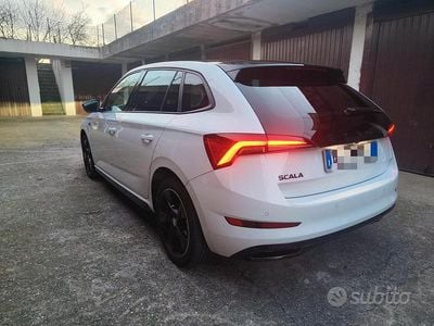 Usata Skoda Scala Monte Carlo 90 CV (66 kW) 2021 Bianco Utilitaria