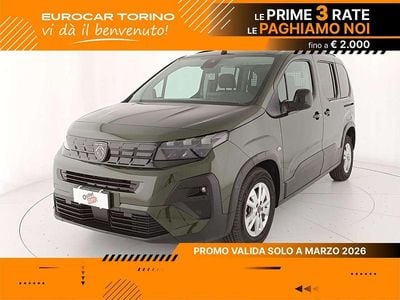 Nuova Peugeot Rifter Allure 102 CV (75 kW) 2025 Verde Monovolume